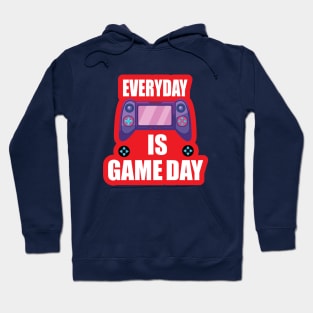 Everyday is Gameday Joystick Controller  Design for kids and Gamers Hoodie